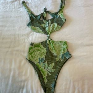 Aerie- cutout one piece swimsuit